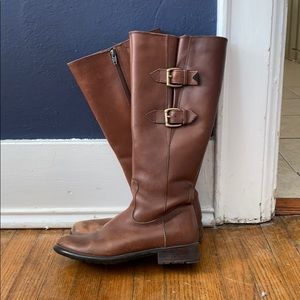 Clark’s brown boots